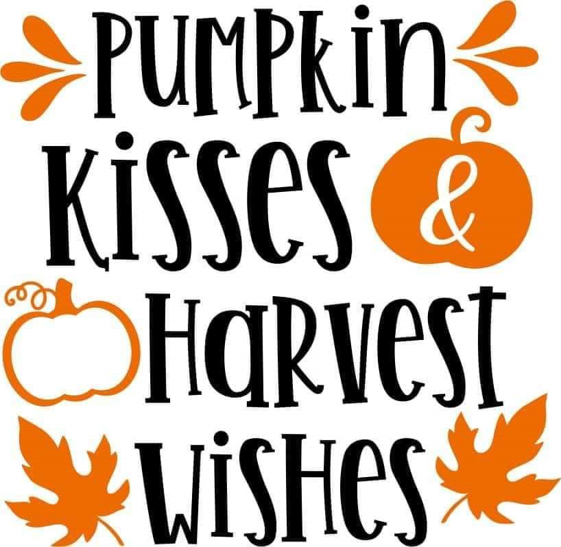 Fall & Winter Design Collection | Fall Design Collection | Pumpkin kisses & Harvest Wishes